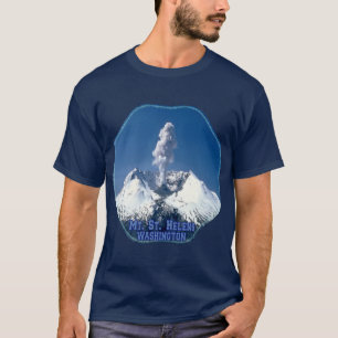 T-tröja för vulkan för Mt-St. Helen Tee