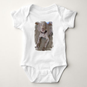 T-tröja för Weimaraner valpbaby Tröja