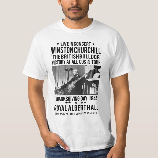 T-tröja för WINSTON CHURCHILL Gigaffisch T Shirt (Framsida)