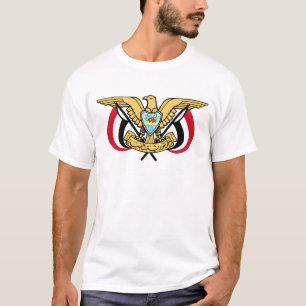 T-tröja för Yemen medborgareemblem Tröja