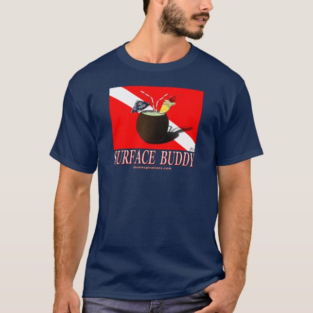 T-tröja för ytakompismörk tee shirt (Framsida)