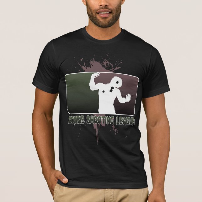T-tröja för Zombieskytteliga Tee Shirt (Framsida)
