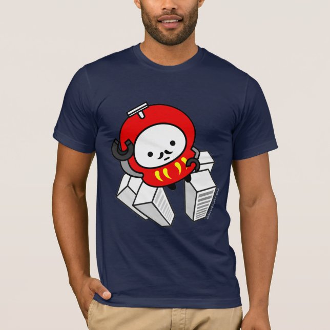 T-tröja - GÅ! Daruma robot!! Tee Shirt (Framsida)