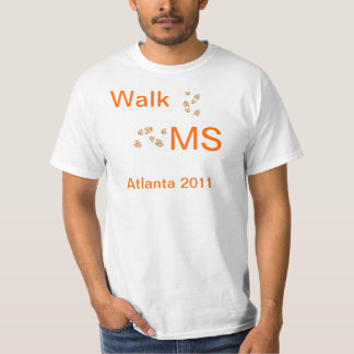 T-tröja går ms t-shirt