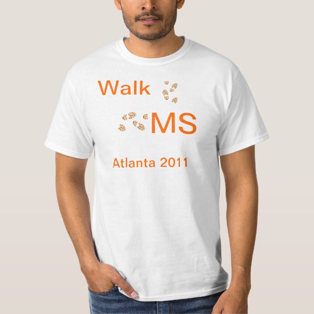 T-tröja går ms t-shirt (Framsida)