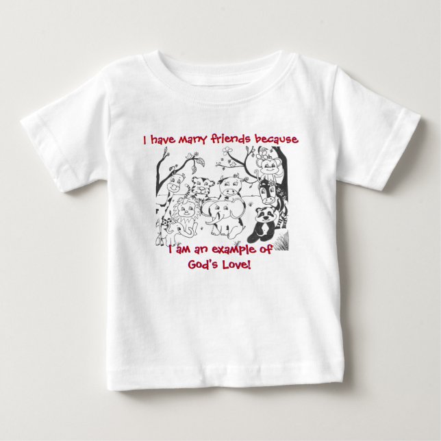 T-tröja - gud kärlek tee (Framsida)