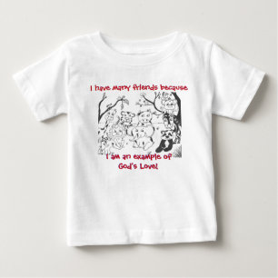 T-tröja - gud kärlek tee shirt
