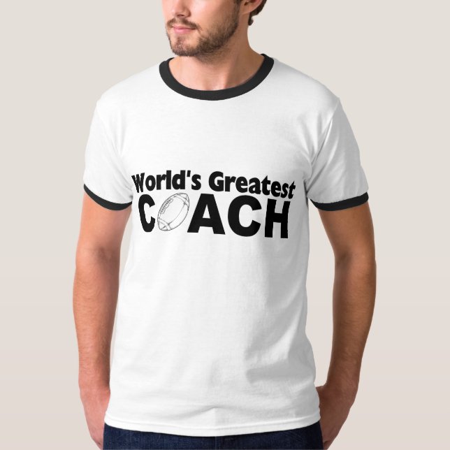 T-tröja & hatt för världsmästarefotbolllagledare tee shirt (Framsida)