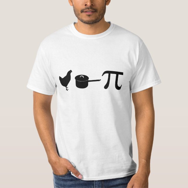 T-tröja hönakruka Pi Tee Shirt (Framsida)