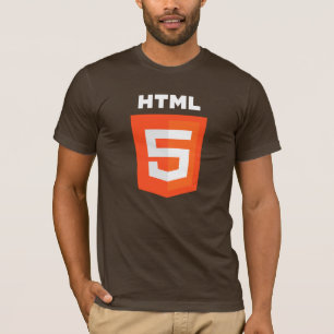 T-tröja HTML5 (brunt) T Shirt