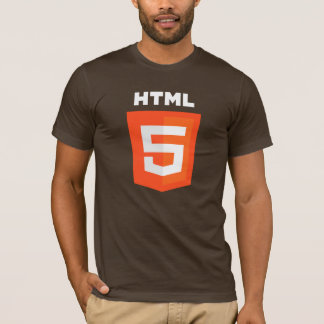 T-tröja HTML5 (brunt) T Shirt
