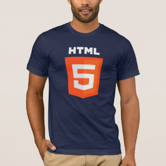 T-tröja HTML5 (på den mörka T-tröja) Tröja