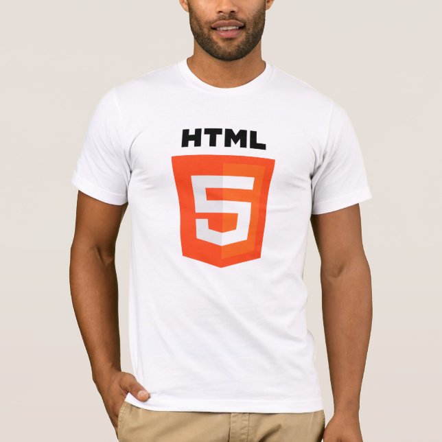 T-tröja HTML5 Tröja (Framsida)