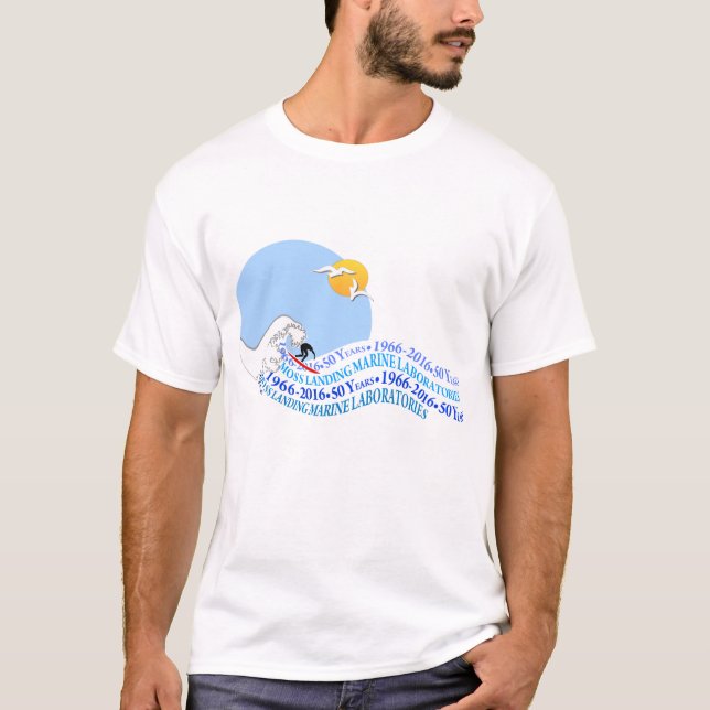 T-tröja (manar): Grundläggande vinkar MLML 50th Tee Shirt (Framsida)