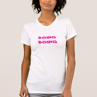 T-tröja med "Boing Boing ", T-shirt