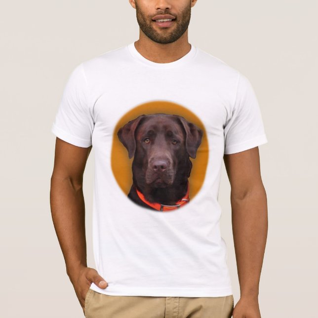 T-tröja med chokladlabbet och citationstecken tee shirt (Framsida)