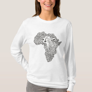 T-tröja med den original- designen av afrikan - t shirt
