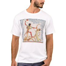 T-tröja med en egyptisk illustration