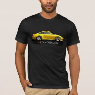 T-tröja med gul porshe 911 t shirt