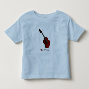 T-tröja med illustrationen av en elektrisk gitarr t shirt