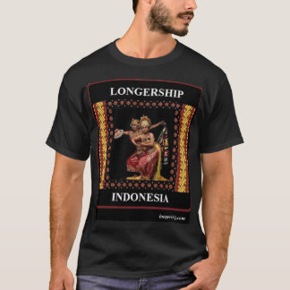 T-tröja med indonesiskt motiv t shirt