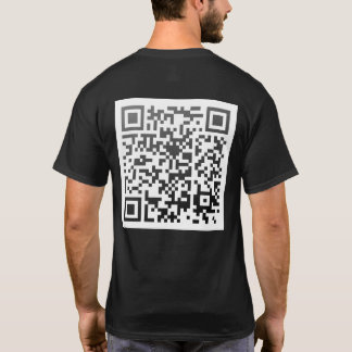 T-tröja med Qr kodifierar T Shirt