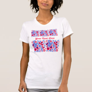 T-tröja med slovenska motiv i medborgarefärger tee shirt