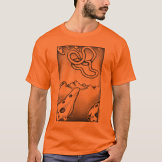 T-tröja - millenium - orange - Janice Yudell Tröja