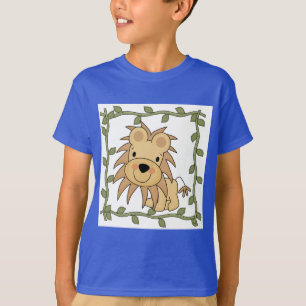 T-tröja och gåvor för baby lejona tee shirt