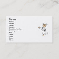 T-tröja och gåvor för stick figurflickaKarate