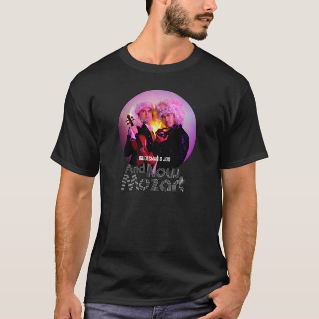 T-tröja: Och nu Mozart Tee Shirt (Framsida)