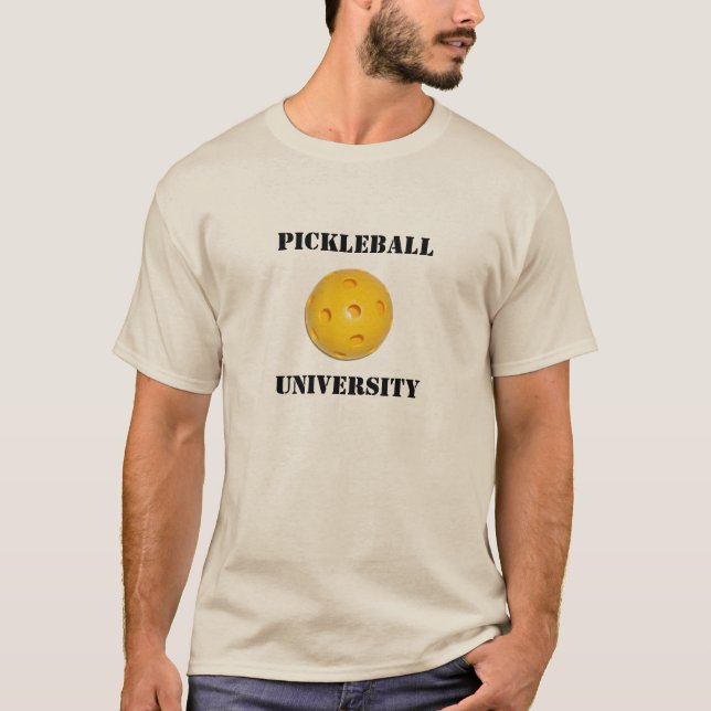 T-tröja: PICKLEBALL-UNIVERSITETEN Tee (Framsida)