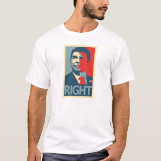 T-tröja: Reagan var höger T-shirt