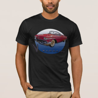 T-tröja röd eldoradocabriolet för klassiker t-shirt