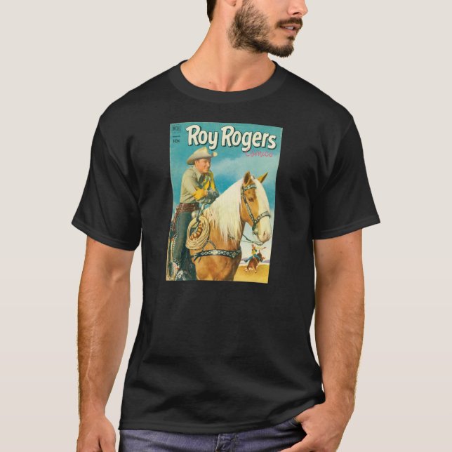 T-tröja ROY ROGERS & STARTAR humorboken 1952 Tee (Framsida)
