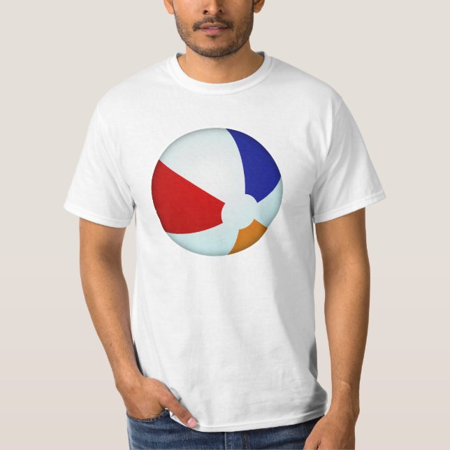 T-tröja strandboll t shirt (Framsida)