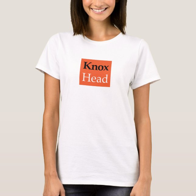 T-TRÖJA synkroniseringssimning - Knox huvud Tee Shirt (Framsida)