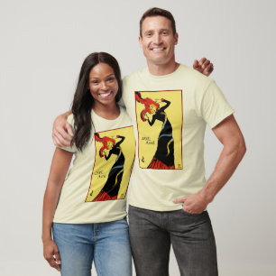 T-tröja: Toulouse-Lautrec - Jane Avril T Shirt