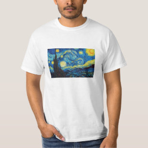 T-tröja Van Gogh för Starry natt Tröja