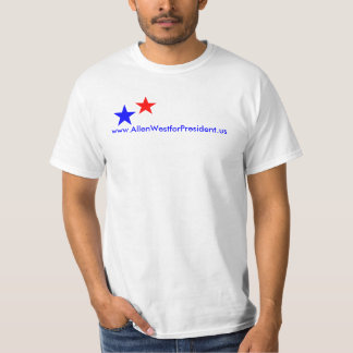 T-tröja www.AllenWestforPresident.us Tee Shirt