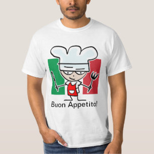 T-tröjagåva för italienska kockkockar t-shirt