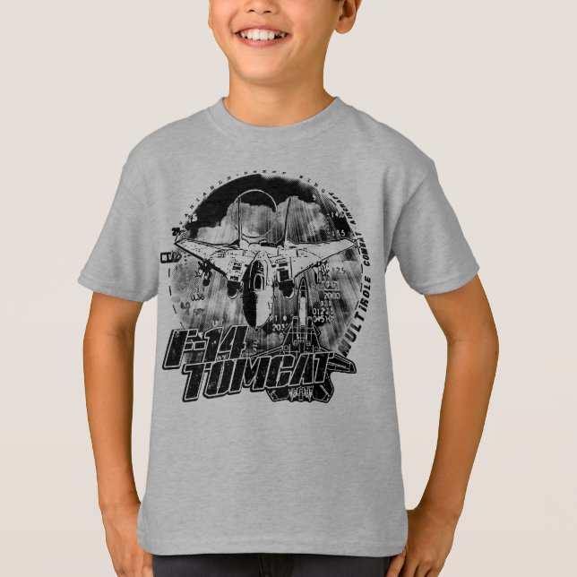 T-tröjaT-tröja för Tomcat F-14 T Shirt (Framsida)