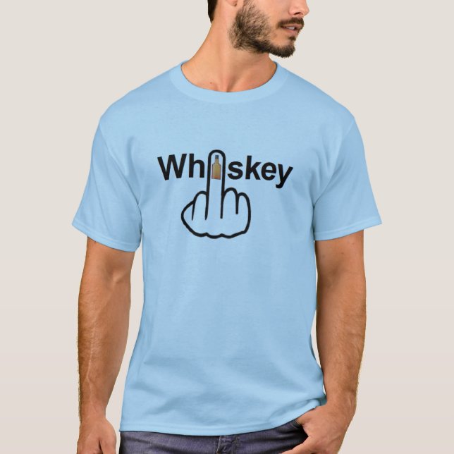 T-tröjaWhiskeyFlip Tee Shirt (Framsida)