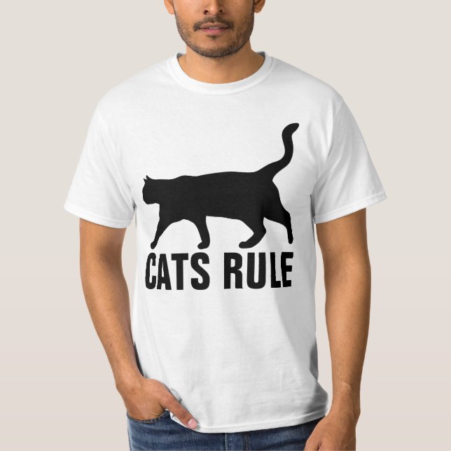 T-tröjor enligt KATS-REGELN Tee (Framsida)