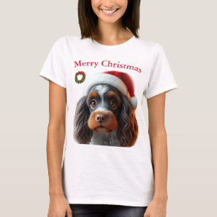 T-tröjor för Cute hundar-jul T Shirt