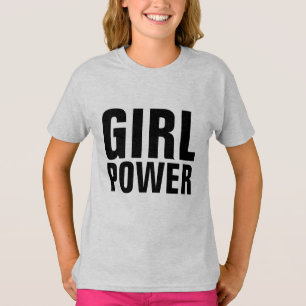 T-tröjor för GIRL POWER Girls T Shirt