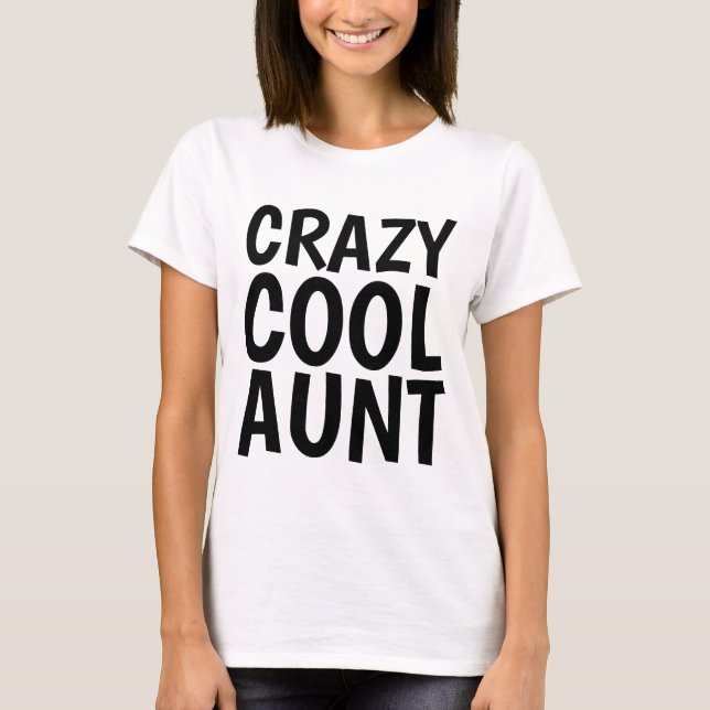 T-tröjor för MOSTER, CRAZY-COOLA Tee (Framsida)
