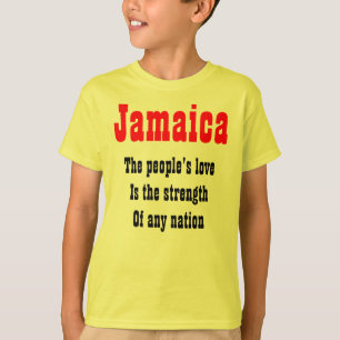 T-tröjor från kärlek jamaica tröja