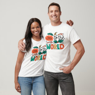 T-tröjor Joy till World God jul T Shirt