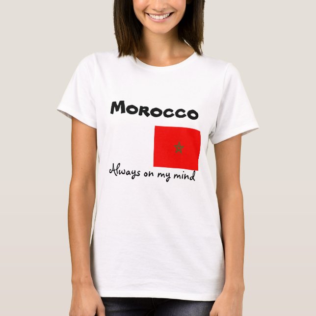 T-tröjor, marockanska tee shirt (Framsida)